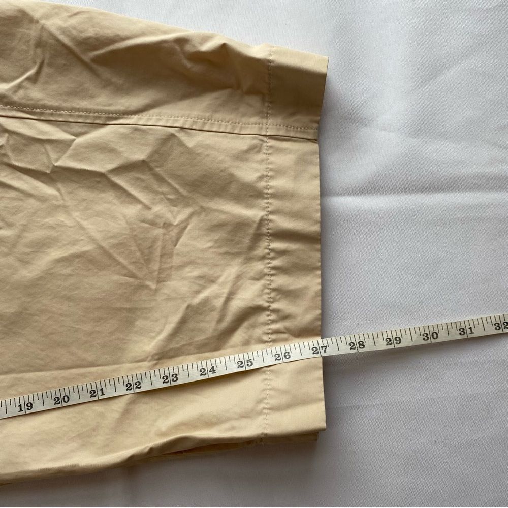 NWT Maeve by Anthropologie Neutral Utility Barrel Trouser Pants Size 12 - Picture 16 of 16